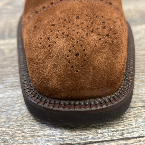 NEW Marco Evani Men’s Italian Sueded Lace Up Shoes Size 10 - Picture 9 of 14